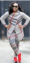 Load image into Gallery viewer, Jackets 2 Piece Set Women Clothes Autumn Winter Top And Sporting Pants Sweat Suit Two Piece Vocation Outfit Matching Sets